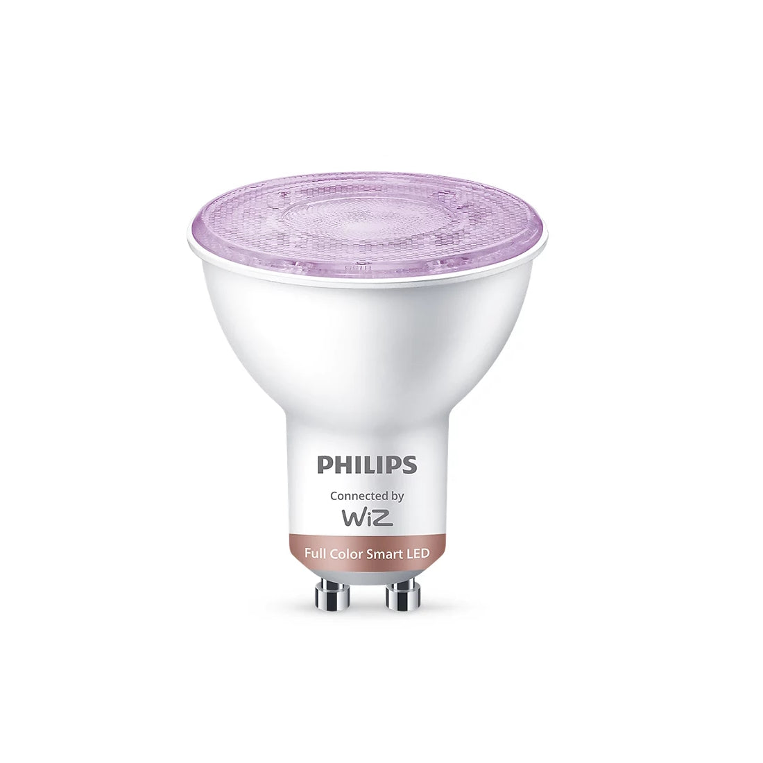 Philips, 3 lampadine LED GU10 4,7W RGB connesse Wifi