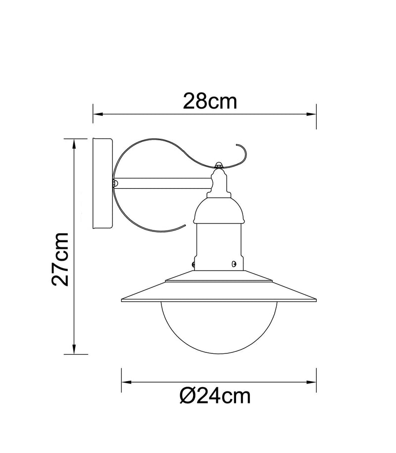 Mixed 3270 | Applique da Esterno | Globo Lighting