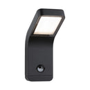 applique da esterno kulma con sensore antracite led ip44 anticorrosione