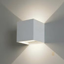 Applique in gesso up and down ideale per corridoi scale ingressi e pareti di passaggio eleganti