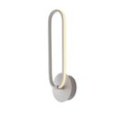Lampada da Parete LED Infinity Bianca H44 cm con luce naturale 4000K