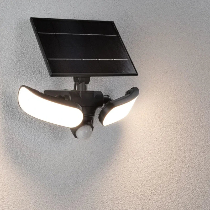 Applique solare da esterno sonlig con sensore ip65 antracite led 3000k