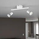 Barra faretti bianco opaco per creare luce direzionabile in ingresso corridoio camera cucina o zona di passaggio