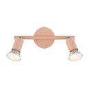 Barra Matrix rosa pesca satinato per aggiungere un punto luce originale elegante e funzionale agli interni moderni