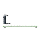 cavo di collegamento nero IP68 lunghezza 15 metri con 7 uscite per sistema Plug & Shine Paulmann