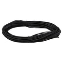 Cavo Isolato per Tesata 12V 20 Metri Ø 2,5 mm Bianco Nero Trasparente