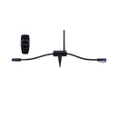 Controller wireless Plug Shine 24V IP68 nero con telecomando per illuminazione da esterno