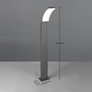 Lampioncino LED da Esterno Arcus 100 cm 12W 4000K Moderno Antracite