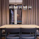 Porry 15869-5H | Lampada a Sospensione | Illuminazione Moderna | Globo Lighting