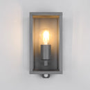 Lampada da esterno moderna Garonne 1 luce con sensore movimento