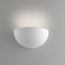 Moritz applique gesso E27 verniciabile con fascio luce indiretta

