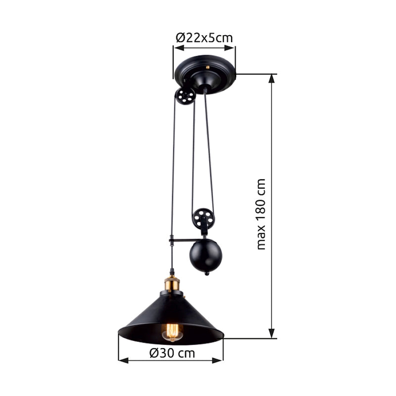 Sospensione Lenius | Lampadari Classici | Illuminazione Vintage