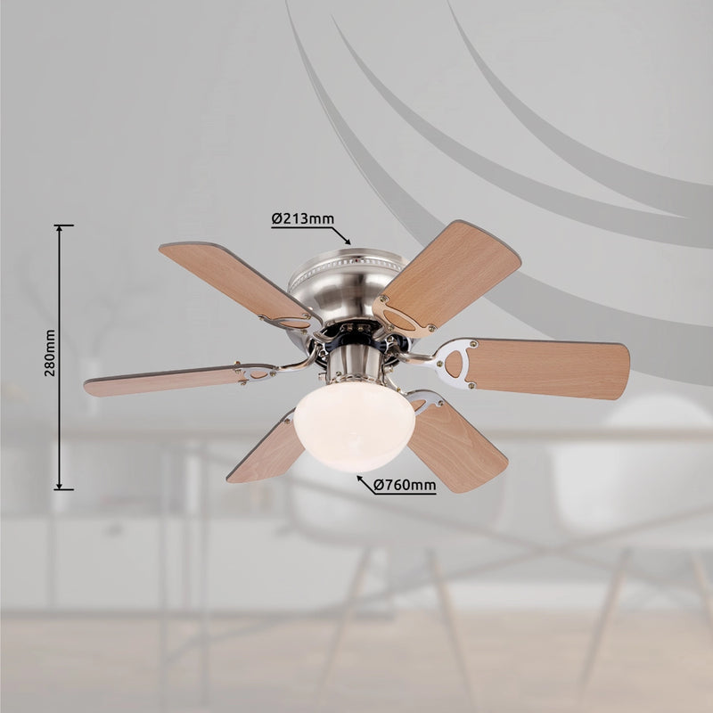 Ugo 0307 | Ventilatore da Soffitto | Globo Lighting