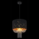 Lampadario Clarke | Lampada a Sospensione | Paralume Cilindro 