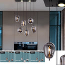 plafoniera con doppia illuminazione LED e lampadine E14 per cucina e soggiorno