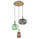 plafoniera a sospensione Ø55 cm design elegante