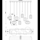 Normy 15469-8H | Plafoniera Classica Oro | Globo Lighting