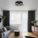 Plafoniera Maxy 6 luci design moderno per soggiorno o camera