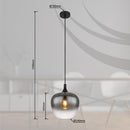 Maxy 15548H | Lampadario Nero Moderno | Globo Lighting