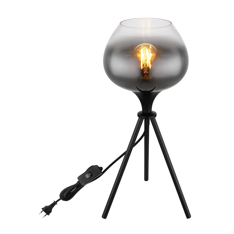 Maxy 15548T1 | Lampada da Tavolo | Vetro fume | Globo Lighting