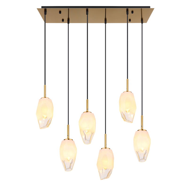 Barcley 15787-6H | Lampadari Classici | Globo Lighting