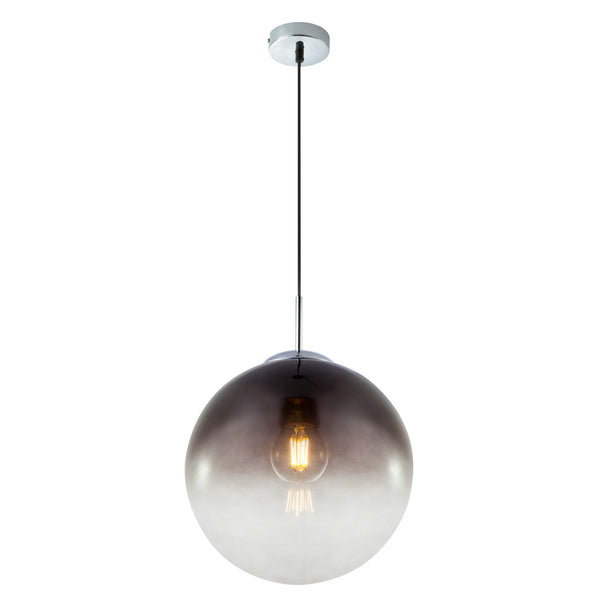 Varus 15863 | Lampadario Moderno | Sfera Vetro Fumè