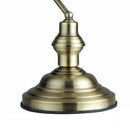 Lampada da scrivania in ottone anticato elegante e retrò