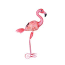 luce solare decorativa fenicottero rosa IP44 esterno