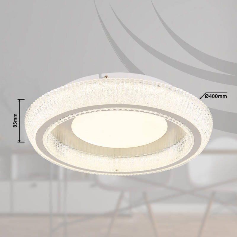 Sharper 48375-36 | Plafoniera LED Moderna | Globo Lighting