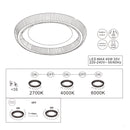 Sharper 48375-45 | Plafoniera LED moderna | Globo Lighting