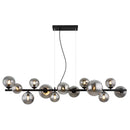 Riha 56133-13H | Lampadario Nero | Lampadari Moderni | Globo Lighting