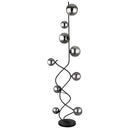 Riha 56133-9S | Piantana Moderna Nera | Globo Lighting