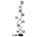 Riha 56133-9S | Piantana Moderna Nera | Globo Lighting