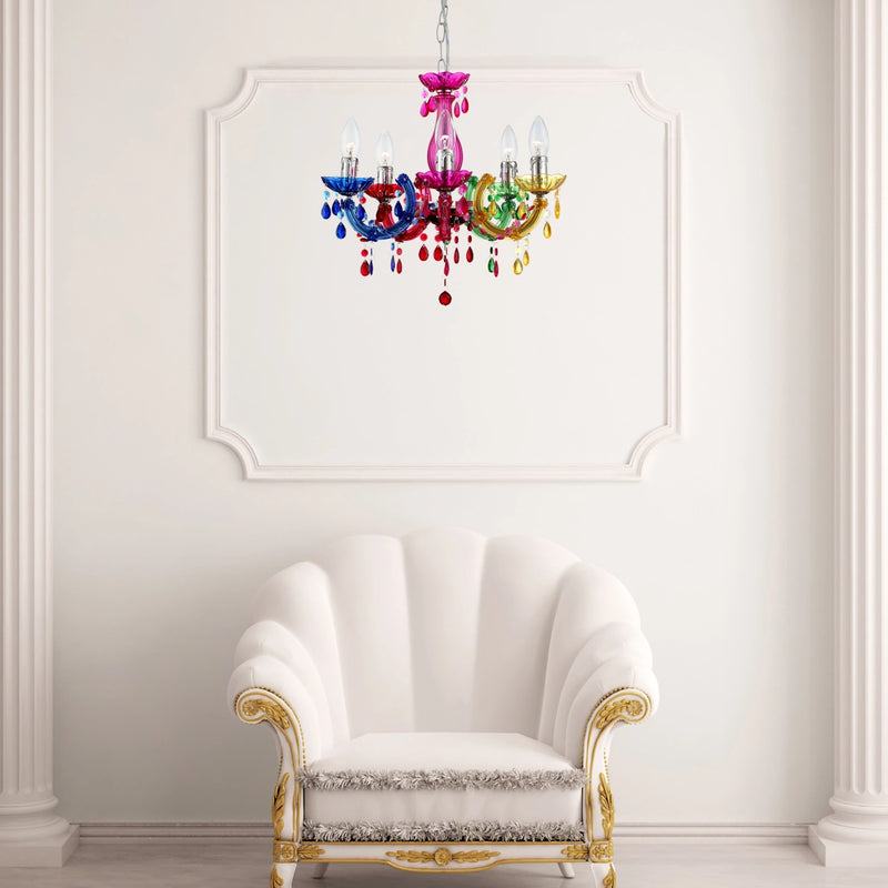 Cuimbra | Lampadario Colorato | Globo Lighting