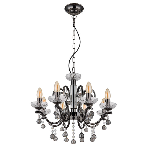 Camila 64134-8 | Lampadari Classici | Metallo e Cristalli