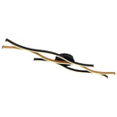 plafoniera moderna LED luce calda 3000K 108x18 cm