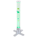 Lampada Mendoza effetto acquario 61 cm con luce multicolore