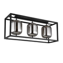 plafoniera moderna elegante per cucina o soggiorno Blacky 15345-3D1 Globo Lighting