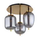 plafoniera design elegante per soggiorno o camera accogliente