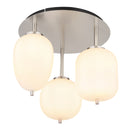 Blacky 15345_3DNO plafoniera design contemporaneo diametro 46 cm altezza 36 cm