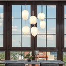 plafoniera moderna per cucina o sala da pranzo 6 luci E14