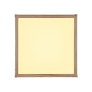 Carla 41589D2 | Plafoniera LED | 45x45cm Legno | Globo Lighting