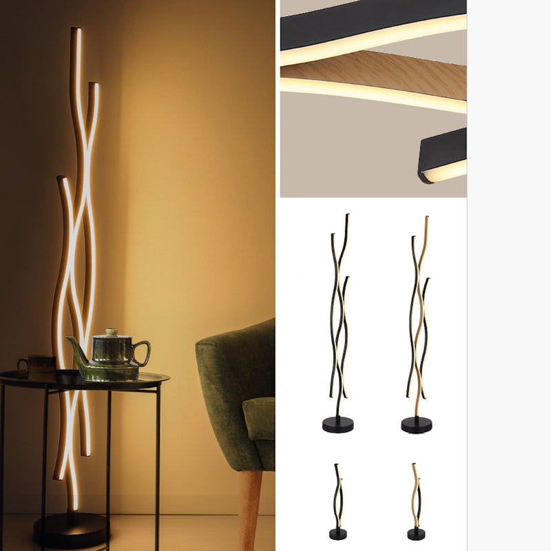 Piantana LED da terra dimmerabile, Lampada a stelo con luce da lettura Piantana LED da terra dimmerabile, Lampada a stelo con luce da lettura