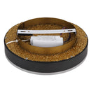 Hedi 48460-24 | Plafoniera LED Moderna | Nero oro | Globo Lighting