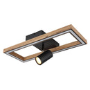 Mandera 67287D | Plafoniera moderna legno | Lampadari LED | Globo Lighting