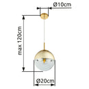 Varus 15855 | Lampadario Classico Oro | Globo Lighting