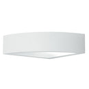 Mykonos lampada gesso angolare verniciabile con luce indiretta da parete