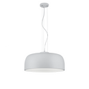 lampadario a sospensione design moderno bianco opaco baron