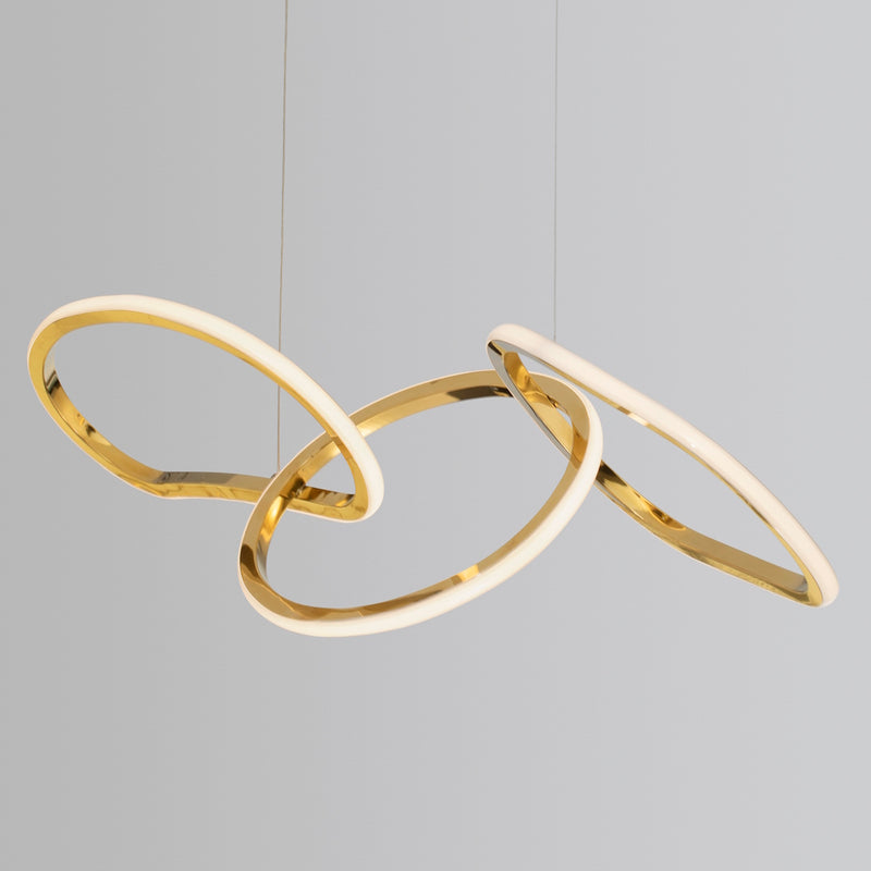 Girish 9248110 | Sospensione moderna oro | Lampadari LED | Nova Luce