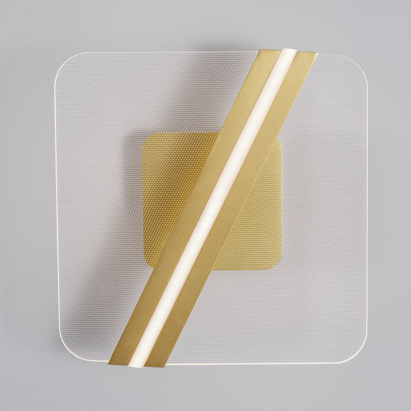 Jertuna 9545221 | Plafoniera LED oro moderna | Nova Luce